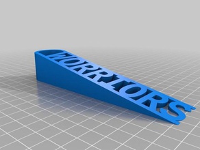 personalizar el tope de la puerta wsu worriors oficina 3d print model - Mito3D