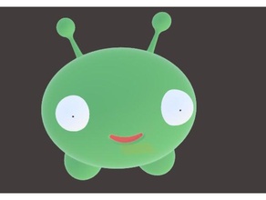 mooncake final space no supports needed creatures 3d print model - Mito3D