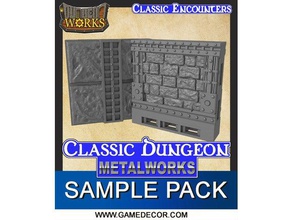 classic dungeon metalworks games dungeons dragons dungeonworks infinitylock pathfinder rpg 3d print model - Mito3D