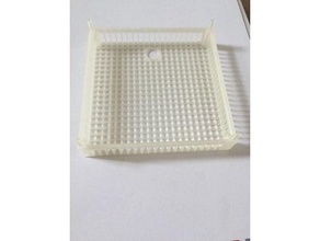 push-in cage other beekeeping bees brood couvain queen rearing reine remrage 3d print model - Mito3D