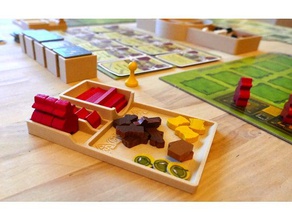 agricola tek kutu piyon oyuncak oyun aksesuarlar boardgame 3d print model - Mito3D