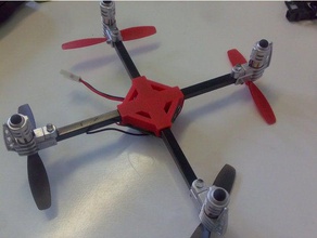 micro-Drohne extreme Flieger-Ersatz-Körper rc Fahrzeuge microdrone Ersatzteil 3d print model - Mito3D