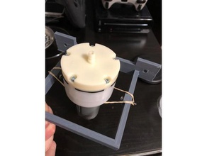 berd pompa di aria brackethypercube evoluzione 3d la stampante accessori staffa montaggio berd-aria 3d print model - Mito3D