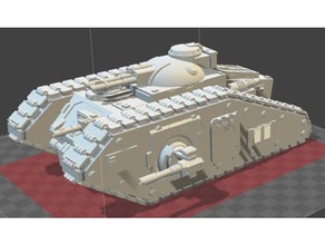 legión cador patrón tanque 30k40k proxy vehículos malcador en la marina espacio warhammer 3d print model - Mito3D