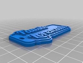 fausuto lorenzato llaveros personalizado 3d print model - Mito3D