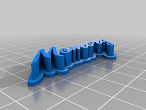 memória esculturas personalizado 3d print model - Mito3D