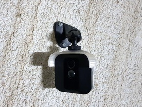 blink xt kamera montaj noktası gölge monte edin yağmur duvara su wend 3d print model - Mito3D