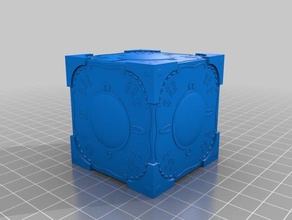cube gate d&d props 3d print model - Mito3D