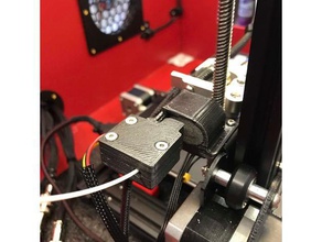 cr-10s estoque de filamentos excentricidade do interruptor detecção titular limpeza 3d a impressora extrusoras cr10 cr10s creality ender 3 filamento guia 3d print model - Mito3D
