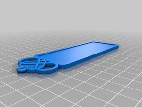 unendliche Liebe Schlüsselanhänger anpassbar kundengebundene Herz valentines Tag 3d print model - Mito3D