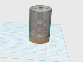 vial ampule canister biology 3d print model - Mito3D