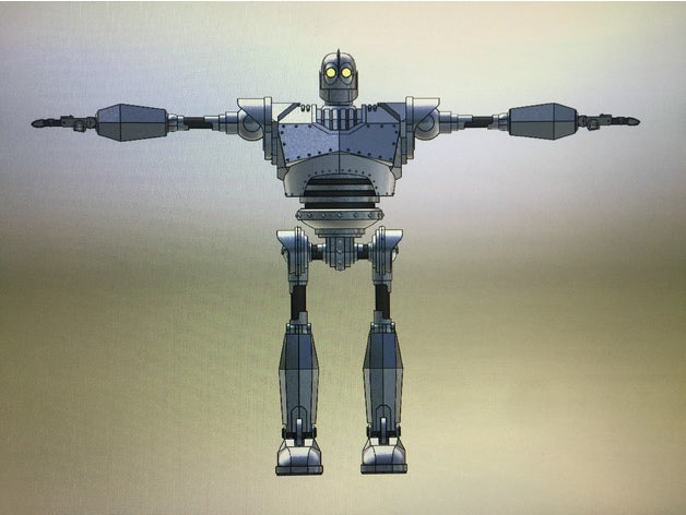 iron giant - Spielzeug Spiel Zubehör 3D print model - Mito3D