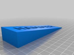 martello stop famiglia personalizzato 3d print model - Mito3D
