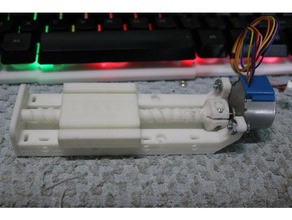 dovetail slide stepper engineering 28byj 28byj-48 axis linear 3d print model - Mito3D