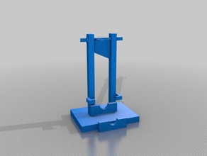guillotine working 800 years magnacarta anniversary edition models 3d print model - Mito3D