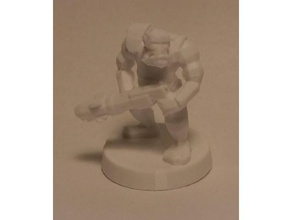 rokkit launcha fixed print toy game accessories warhammer 40k 3d print model - Mito3D