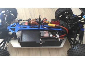 lipo battery box himoto hsp redcat rc vehicles buggy drift car truggy 3d print model - Mito3D