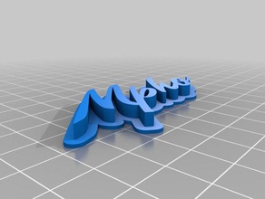 mpho sculture personalizzato 3d print model - Mito3D