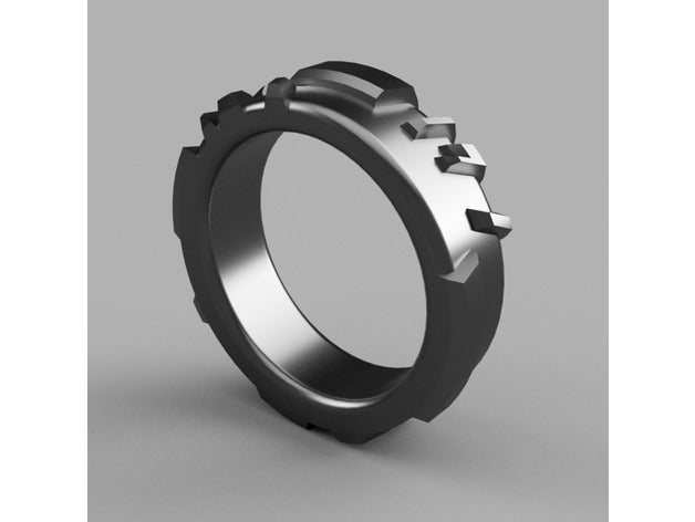 sharp ring jewelry 3D print model - Mito3D