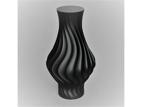 spiral vazo dekor 3d print model - Mito3D