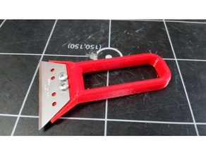 cuchilla rascador 3d de la impresora accesorios maquinilla afeitar 3d print model - Mito3D