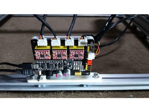 eleksmana mount eleksmaker eksen cnc yükseltme diğer 3d print model - Mito3D