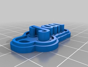 jan llavero llaveros personalizado 3d print model - Mito3D