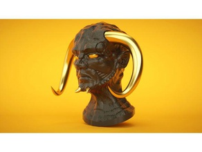 submundo do busto esculturas 3d print model - Mito3D