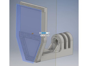 gopro scuba monte ottimizzato 3d stampa 3d print model - Mito3D