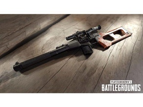 pubg playerunknowns campo de batalla wintores vss el traje cosplay arma juegos fuego wargames 3d print model - Mito3D