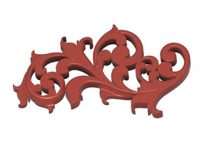 99scroll 005 out bracket sale pinshapecom hobby decoration scroll work table 3d print model - Mito3D