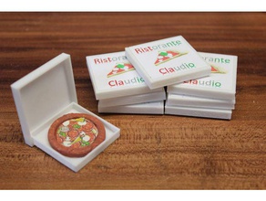 la caja de pizza playfab 182003 playmobil compatible juguete juego accesorios pizzakarton pizzaschachtel karton schachtel 3d print model - Mito3D
