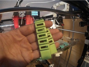 rectángulo chiotki 3d la impresión fidget 3d print model - Mito3D