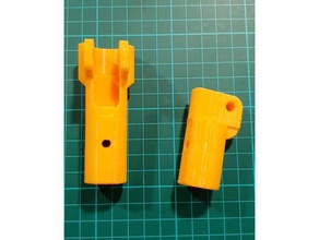 clotheslinehinges cerniere per stendino di sostituzione parti 3d print model - Mito3D