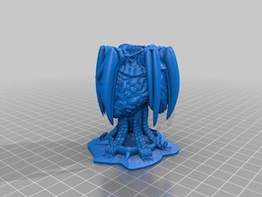 zerg greater spire toys games greaterspire starcraft 3d print model - Mito3D