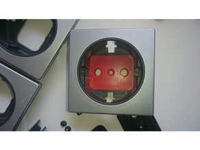 simon 82 shuko de réparation la partie d'autres prise électrique enchufe simon82 tapa toma corriente 3d print model - Mito3D