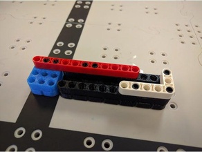 lego technic vex iq vigas de engenharia conversor educação ftc robótica compatível robotics 3d print model - Mito3D