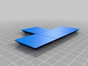 meu personalizados modular tetris prateleiras organização 3d print model - Mito3D