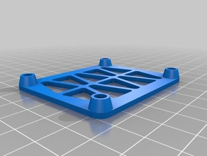 3d-Drucker heatbed mout fet Füße Zubehör 3d print model - Mito3D