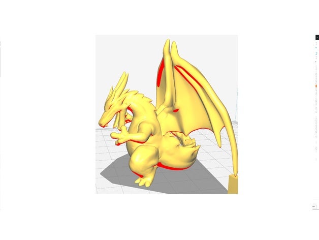 charizard dragon özel model modelleri 3D print model - Mito3D