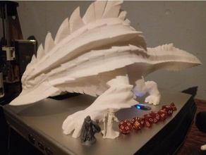 ukanlos monster hunter giochi 28mm dnd i draghi dungeon dungeons dragons in miniatura pathfinder wyvern 3d print model - Mito3D