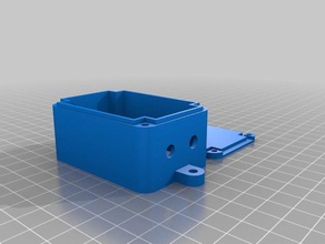 mi personalizados caja de todo a prueba agua electrónica 3d print model - Mito3D