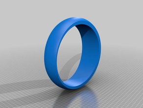 blank ring jewelry 3d 3d print model - Mito3D