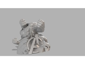 vengadores 3d cataclismo le nouvel &egravere la impresión ant man avangers busto de hulk escena paisaje thanos 3d print model - Mito3D