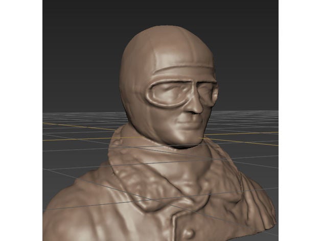 dem 1 Weltkrieg manfred von richthofen-pilot Figur rc Fahrzeuge action-Figur albatros fokker red baron ww1 pilot 3D print model - Mito3D