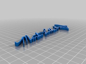 autograph signature martin luther king himself signs logos aircraft black rights civil handwritten 3d print model - Mito3D