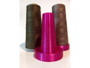 overlock spool adaptador de máquina costura hobby algodão thread 3d print model - Mito3D