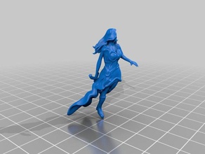 safira deusa remix esculturas 3d print model - Mito3D
