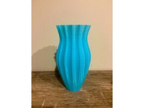 swirly vase 3d l'impression 3d print model - Mito3D