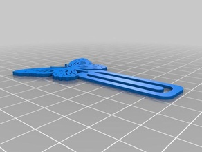 butterfly without borders accessories bookmark 3d print model - Mito3D